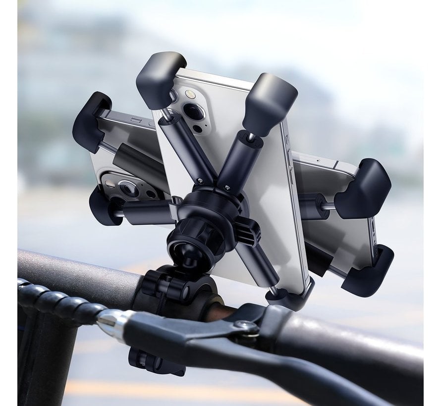 Baseus Phone Holder for Bike and Motorcycle - suitable for phones between 4.7 and 6.7 inches