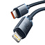 Baseus Crystal Shine USB C Lightning Kabel 1.2M