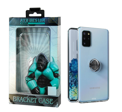 Atouchbo Atouchbo Samsung S20 Case Transparent with Ring and Magnet