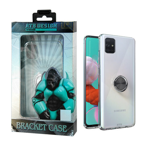 Atouchbo Atouchbo Bracket Case Samsung A51 hoesje transparant
