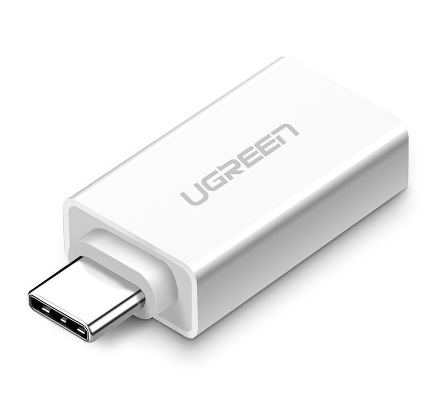 UGreen Adaptateur USB C vers USB A avec fonction OTG - Blanc