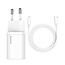 Baseus Super Si Charger 20W 1C with Lightning cable