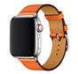 Devia PU Leder Apple Watch Band 42/44/45mm Orange - geeignet für Apple Watch 7 / 8  Series