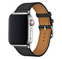 Devia PU Cuir Apple Watch Band 42/44/45mm Noir - convient pour Apple Watch série 7
