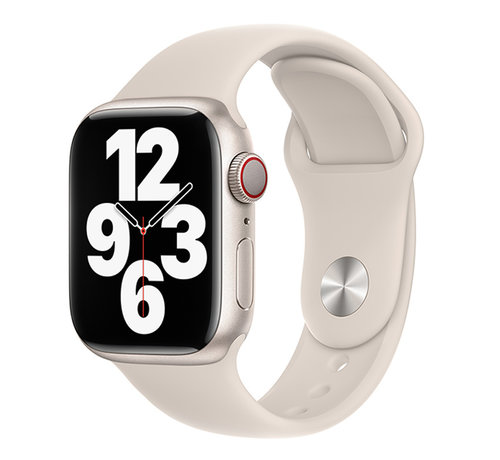 Devia Devia Sport Apple Watch Band 42/44/45mm Lumière des étoiles - convient pour Apple Watch série 7 / 8