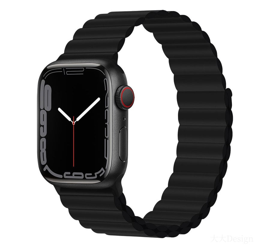 Devia Sport 3 Apple Watch Band 38/40/41mm Noir - convient pour Apple Watch série 7 / 8