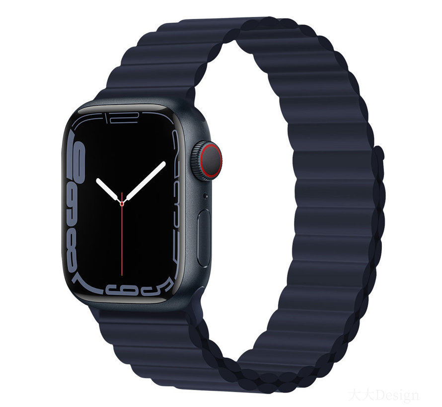 Devia Sport 3 Apple Watch Band 42/44/45mm Indigo - convient pour Apple Watch série 7 / 8