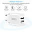 Choetech Adaptateur chargeur de voyage 2x USB-A