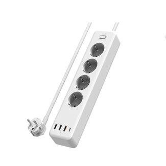 Choetech Fast Charge Power Strip + USB-A + USB-C