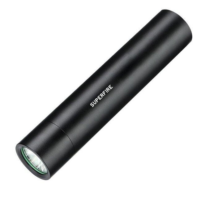 Superfire LED Mini Zaklamp Aluminium 1100 Lumen