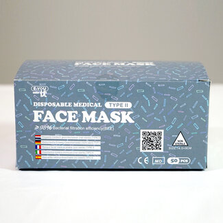 Gesichtsmasken für Kinder Typ II 50 Stück