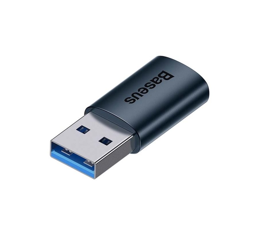 Baseus USB 3.1 tot Type-C-adapterblauw