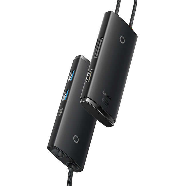 Baseus WKQX-05 Lite Serie HDMI Hub met Kaartlezer en USB3.0