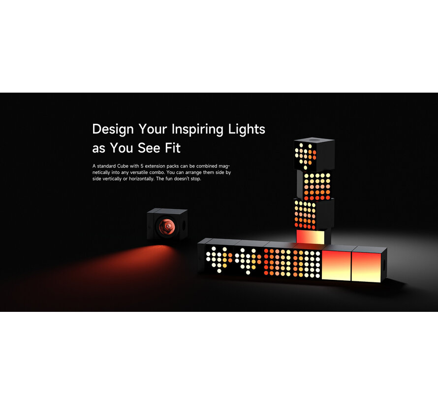 Yeelight Cube Smart Lamp - Light Gaming Cube Spot - Expansion Pack