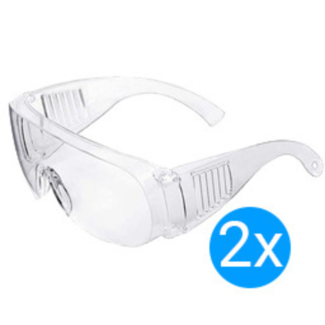 Safety Goggles 2 pieces