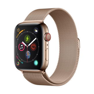 Devia Milanese Apple Watch strap gold