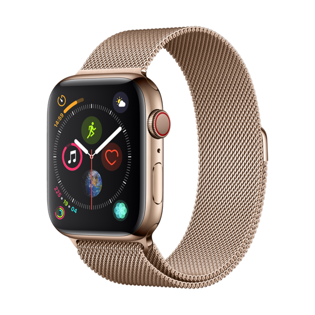 Devia [Kaputte Verpackung]Devia Milanese Apple Watch Armband gold