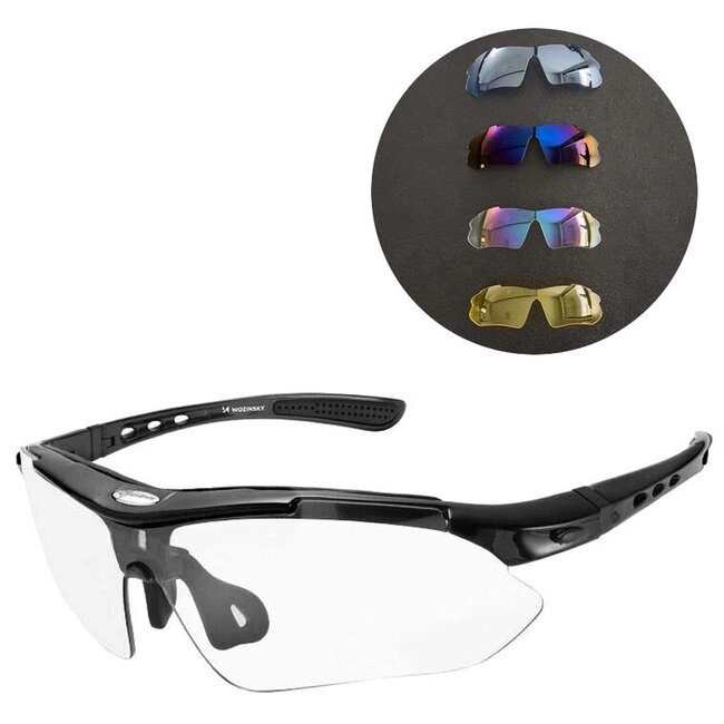Wozinsky Luxuriöses Set polarisierter Fahrradbrillen