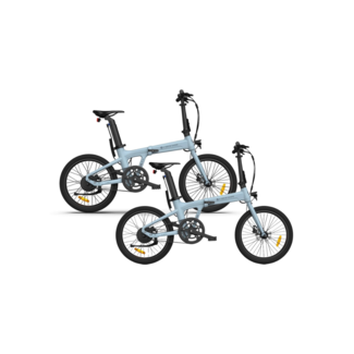 A Dece Oasis ADO Air 20 Two-pack Electric folding bicycle Pastel blue