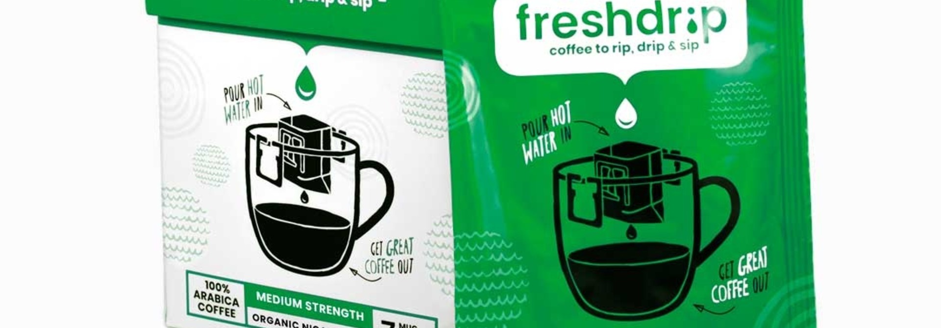Organic drip coffee | Nicaragua | 7 Freshdrips