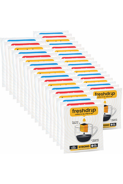 Mixed tasting box | 3 coffees | 100 Freshdrip super saver pack