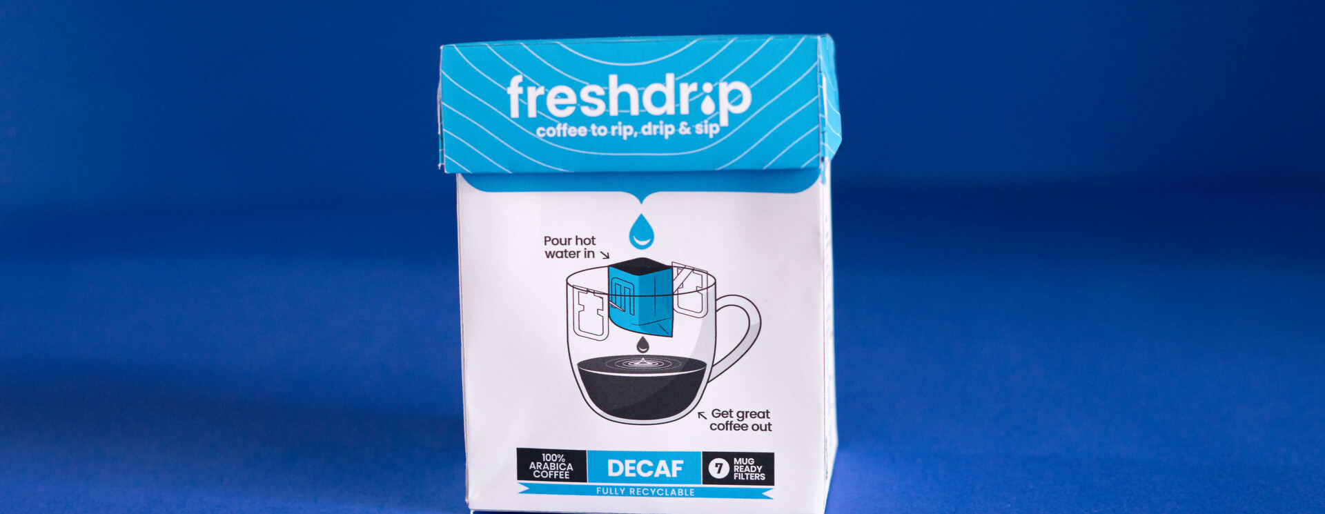 Freshdrip Ethiopië cafeïne vrij