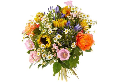 Zelf samengesteld boeket ''Voorjaar''