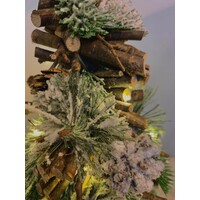 Rustieke Hout Kerstboompje