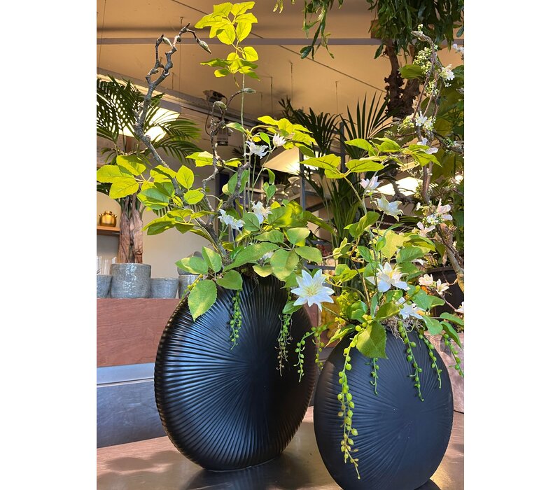 Elegant Groen Zijden Arrangement