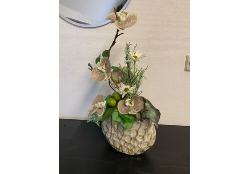 Orchidee Bloemstuk met Vaas