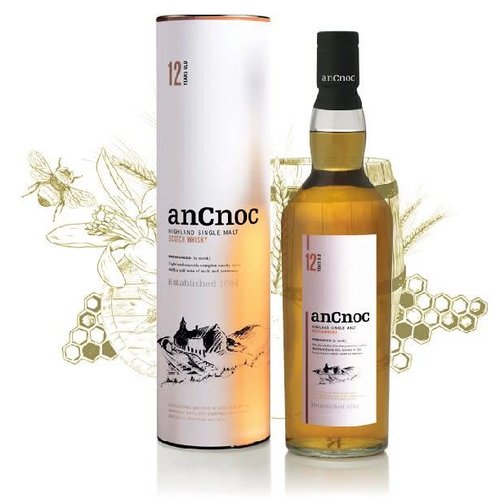 AnCnoc 12Y Whiskey 70 cl 