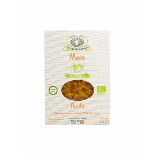 Fusilli glutenvrij (maïspasta - BIO) 250 g 