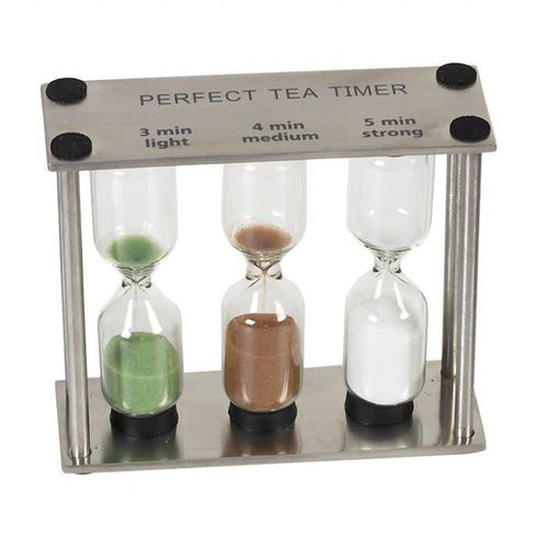 Tee-Timer Sanduhr 3, 4 und 5 Minuten 
