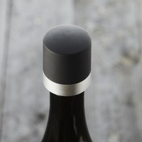 Champagne Stopper in kunststof Zilver - Point Virgule