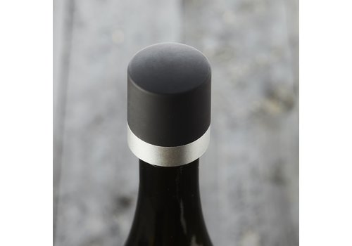 Point Virgule Champagnerverschluss Kunststoff Silber