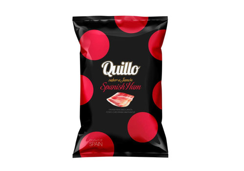 Quillo Chips au Jambon ibérique espagnol 130 g