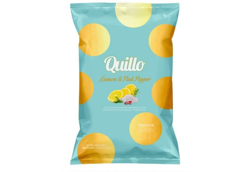 Quillo Chips Zitrone und rosa Pfeffer 130 g