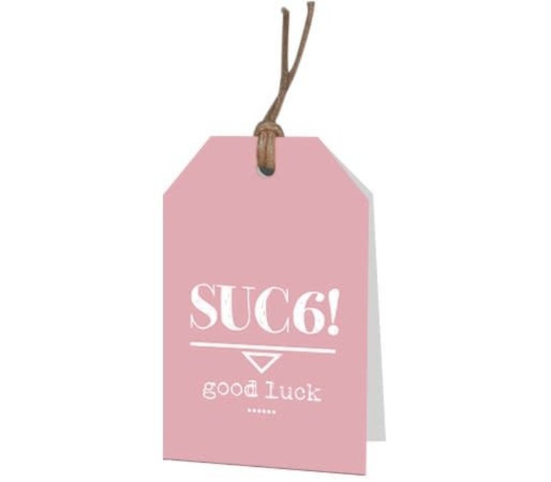 Suc6 greeting card