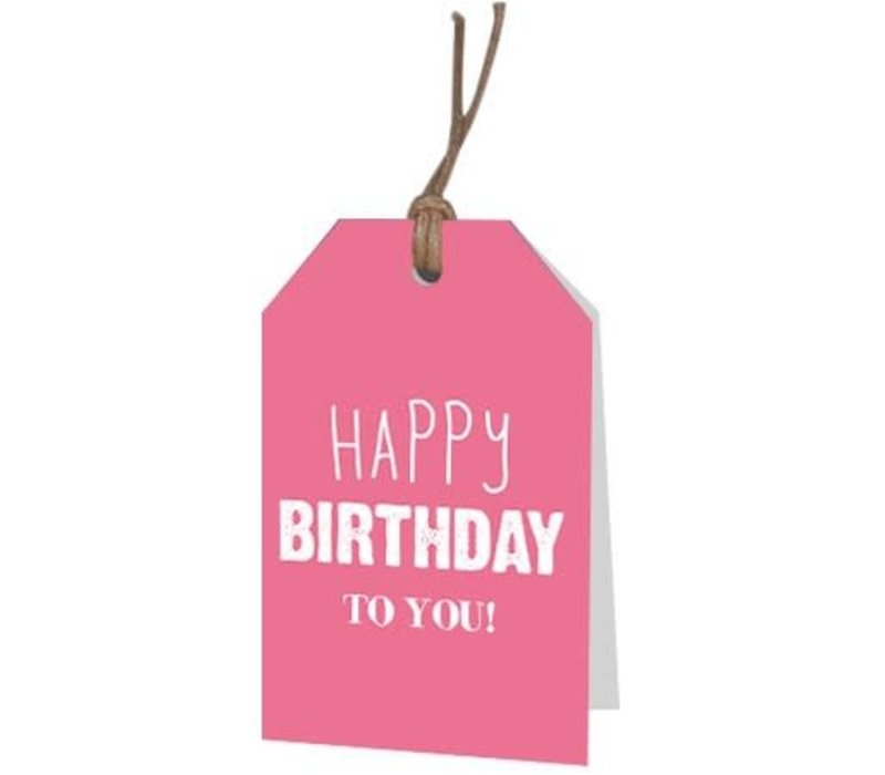 Happy Birthday to you greeting card