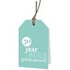 50 jaar. Hartelijk gefeliciteerd wenskaartje
