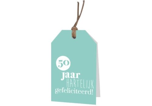 50 ans. Carte de voeux joyeux anniversaire