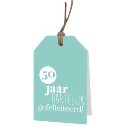 50 ans. Carte de voeux joyeux anniversaire 