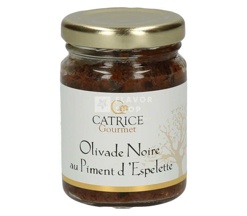 Black Olive Tapenade with Piment d'Espelette 80 g