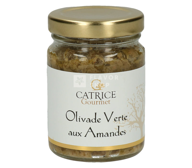 Groene Olijven Tapenade met Amandelen 80 g