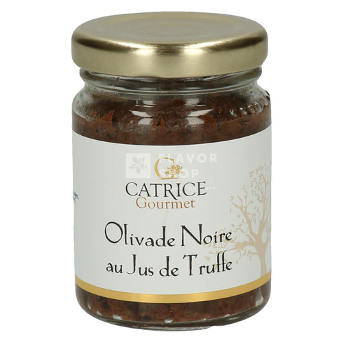 Tapenade d'Olives Noires au jus de truffe 80 g 