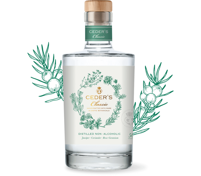 Ceder's Crisp Alcoholvrije Gin 50 cl