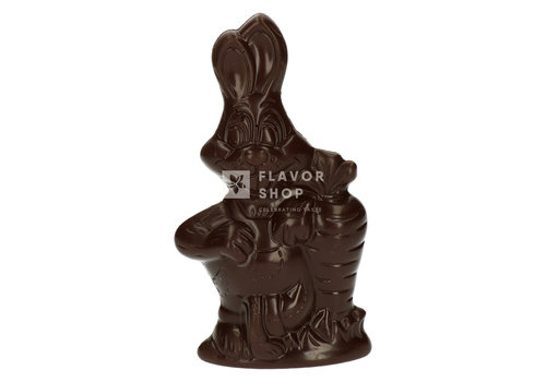 Valentino Chocolatier Lapin de Pâques - Chocolat noir 150 g - 19 cm
