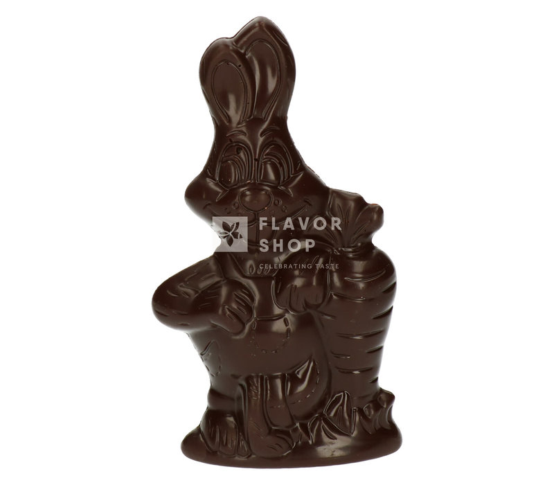 Lapin de Pâques - Chocolat noir 150 g - 19 cm