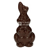 Valentino Chocolatier Osterhase - Zartbitterschokolade 250 g - 24 cm
