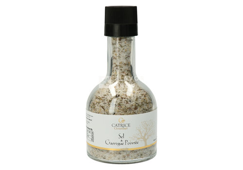 Catrice Gourmet Salz mit Garrigue-Kräutern und Pfeffer in Mühle/Stapelflasche 270 g